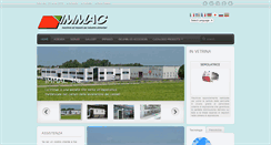 Desktop Screenshot of immacsrl.com